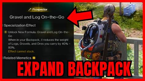 How To Get A Backpack Expansion In Once Human How To Get A Backpack Expansion In Once Human