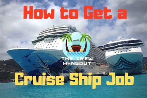 How To Get A Job On A Cruise Ship