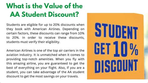 How To Get A Student Discounts On American Airlines Airlinesfaqs 1 888 982 1907 Youtube
