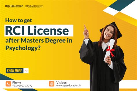 How To Get Rci License After Masters In Psychology Epsychology