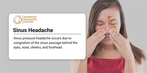 How To Get Relief From Sinus Headache Advance Headache Center