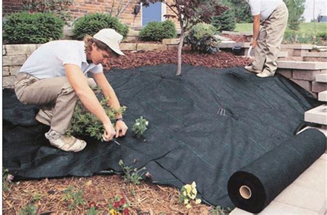 How To Install Landscape Fabric For Weed Control