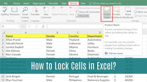 How To Lock And Protect Individual Cells In Excel Bonus Tips For Quick Setup
