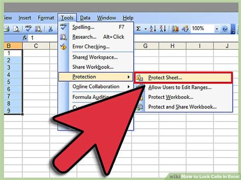 How To Lock Cells In Excel Mac Windows