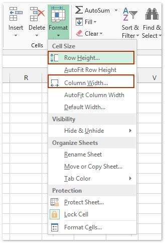 How To Lock Column Width Row Height In Excel Automate Excel