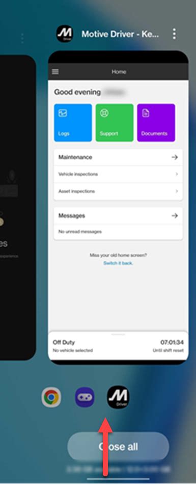 How To Log In Log Out From The Driver App Motive Help Center