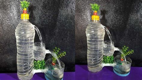 How To Make A Amazing Water Fountain With Plastic Bottle Diy Fountain