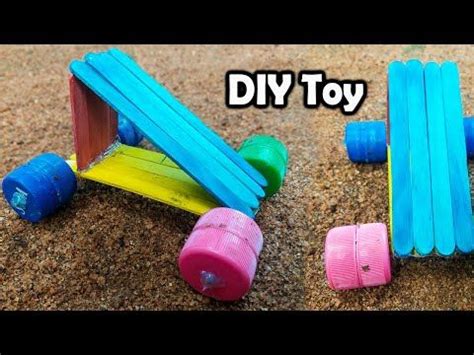 How To Make A Simple Popsicle Sticks Car Very Easy And Low Cost How To Make A Simple Popsicle Sticks Car Very Easy And Low Cost