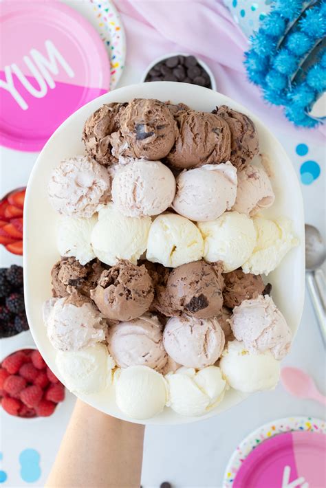 How To Make An Ice Cream Scoop Party Platter Cutefetti How To Make An Ice Cream Scoop Party Platter Cutefetti