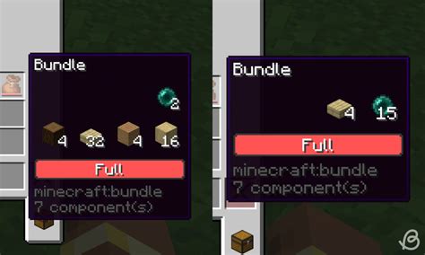 How To Make Bundles In Minecraft