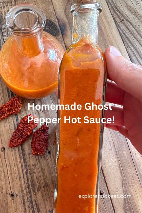 How To Make Homemade Ghost Pepper Hot Sauce