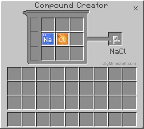 How To Make Salt Compound In Minecraft