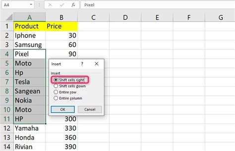 How To Move Cells In Excel To The Right Easy Guide Excel Wizard How To Move Cells In Excel To The Right Easy Guide Excel Wizard