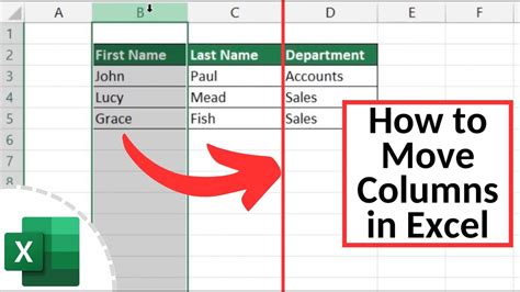 How To Move Columns In Excel The Easiest Way How To Move Columns In Excel The Easiest Way