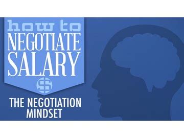 How To Negotiate Salary The Negotiation Mindset Courses Online How To Negotiate Salary The Negotiation Mindset Courses Online