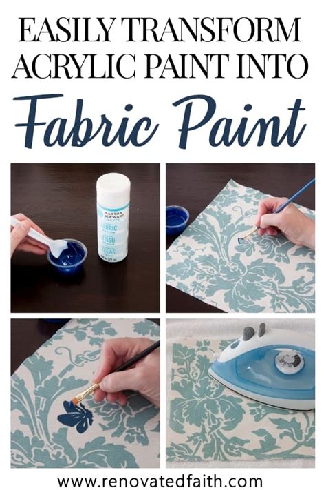 How To Paint On Fabric Permanently