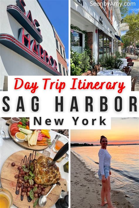How To Plan A Day Trip To Sag Harbor New York One Day Itinerary Included Seen By Amy