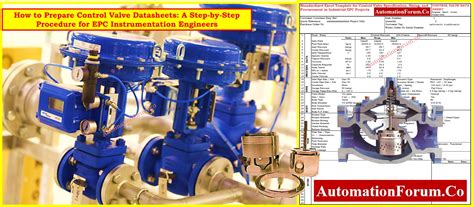 How To Prepare Control Valve Datasheets A Step By Step Procedure For How To Prepare Control Valve Datasheets A Step By Step Procedure For