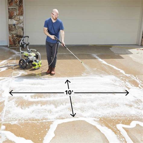 How To Pressure Wash A Driveway For The First Time