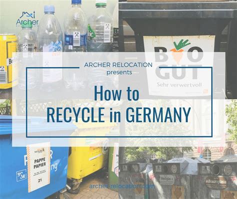 How To Recycle In Germany Archer Relocation