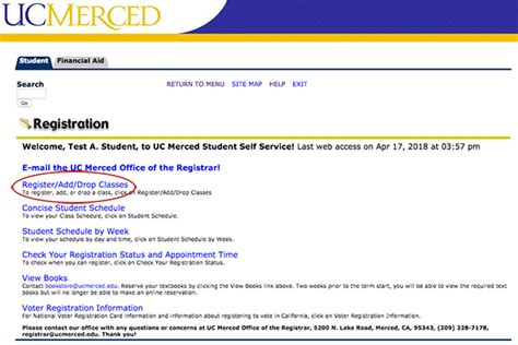 How To Register For Courses Uc Merced Academic Advising How To Register For Courses Uc Merced Academic Advising