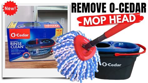 How To Remove The O Cedar Mop Head How To Remove The O Cedar Mop Head