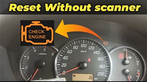 How To Reset A Check Engine Light 4 Easy Methods And Tricks