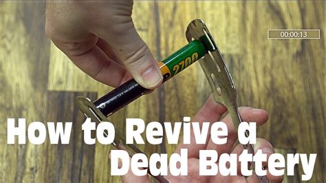 How To Revive A Dead Aa Aaa Battery How To Revive A Dead Aa Aaa Battery