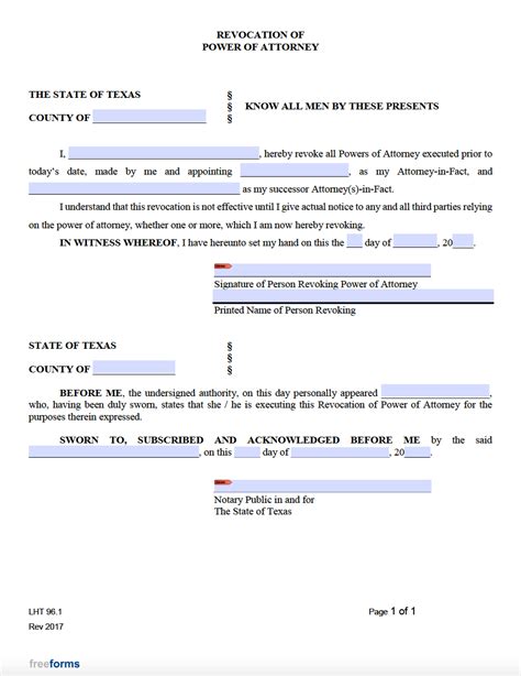 How To Revoke A Power Of Attorney How To Revoke A Power Of Attorney