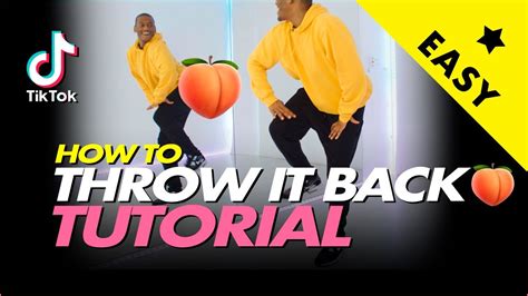 How To Throw It Back Tiktok Tutorial Beginners Youtube