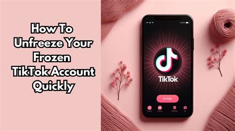 How To Unfreeze Your Tiktok Account Tips From Team Experts Tiktok