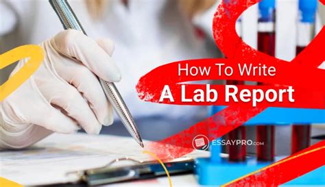 How To Write A Lab Report Tips And Samples Essaypro Blog