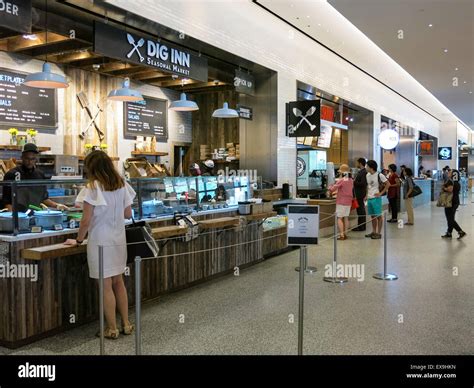 Hudson Eats At Brookfield Place In Battery Park City Nyc Usa Stock