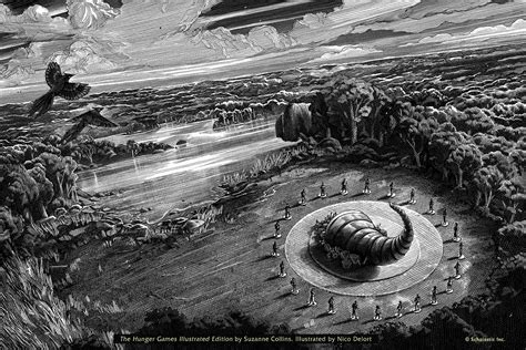 Hunger Games Illustrated: A Visual Journey Through the Arena