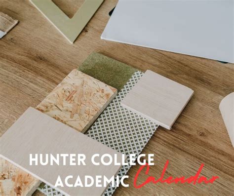 5 Hunter College Calendar Tips