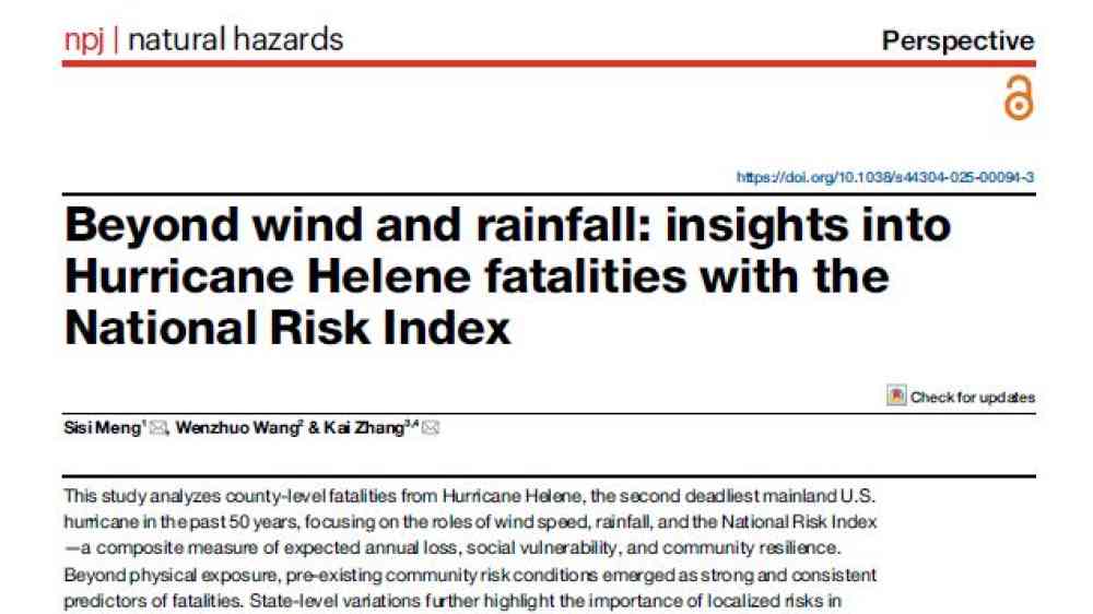 Hurricane National Risk Index