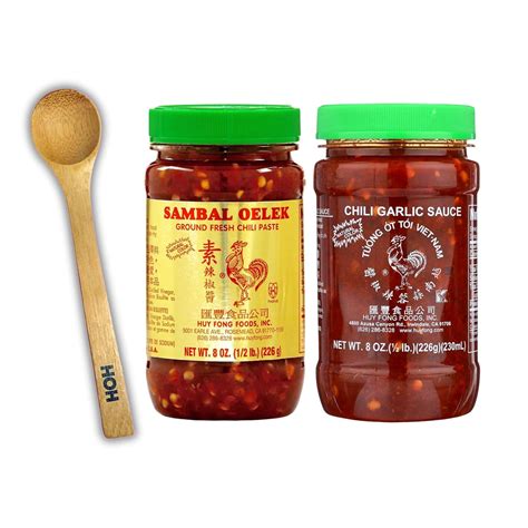 Huy Fong Sriracha Chili Garlic Sauce Sambal Oelek Dominican Republic Ubuy
