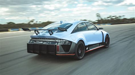 Hyundai Ioniq 6 N High Performance Electric Car Around The Corner Drive