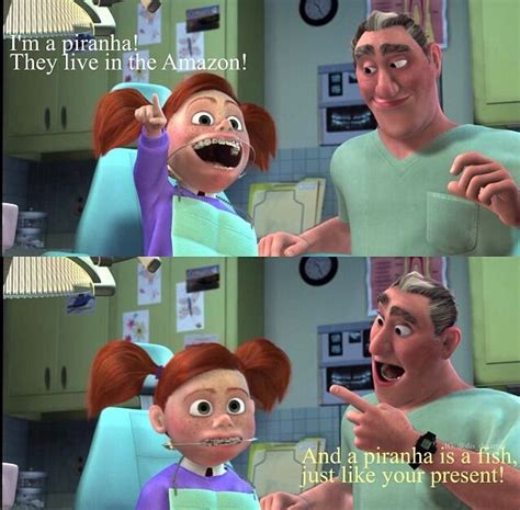 I M A Piranha They Re In The Amazon Darla Sherman Finding Nemo 2003 Issa Collab Y All That S Why I M Giving A Big Shoutout To The Lovely And Ever So Talented B Dockk And Neiceythemakeupfairy For