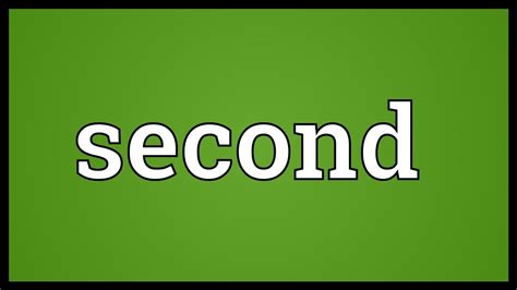 5 Ways To Second That