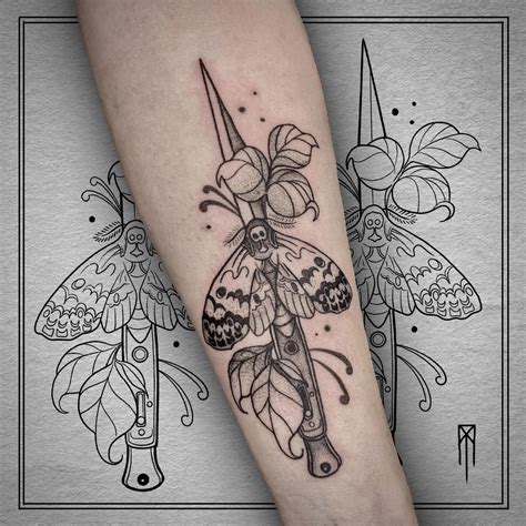 I Ve Been Tattooing For 4 Months Now Here S Some Of My Designs Featuring My Favourite Dotwork Pepper Shading Style R Tattoodesigns