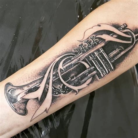 I Want Something Similar For My Next Tat Trumpet Tattoo Tattoo Owl