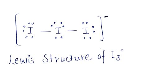 3 Ways I3 Lewis Structure