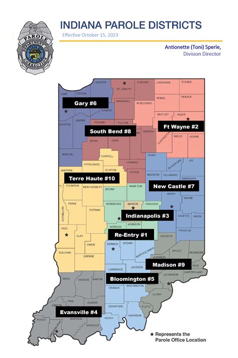 Idoc Parole Districts