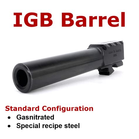 Igb Austria Barreltechnology Glock 19 Igb Barrel 1 2X28 Igb Austria Barreltechnology Glock 19 Igb Barrel 1 2X28