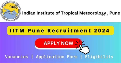 Iitm Pune Recruitment For The Post Of Officer Age Limit 45 Years
