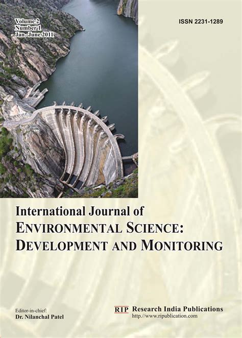 Ijesdm International Journal Of Environmental Science Development