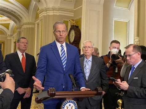 In First Speech As U S Senate Majority Leader Thune Pledges To