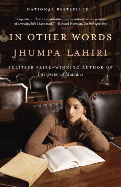 In Other Words By Jhumpa Lahiri Hardcover Barnes Noble