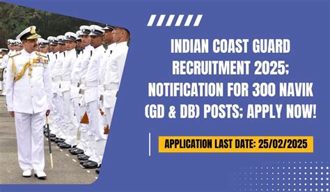 Indian Coast Guard Exciting Navik Gd Amp Db Recruitment For Cgept 02 2025 Indian Coast Guard Exciting Navik Gd Amp Db Recruitment For Cgept 02 2025